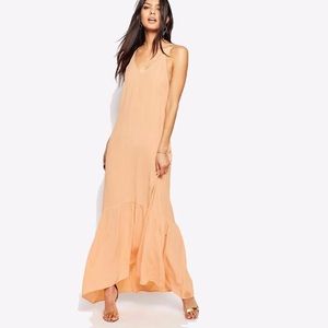 Flynn Skye “Topanga” Peach Maxi Dress